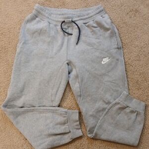 Nike Mens Authentic Light Gray Joggers